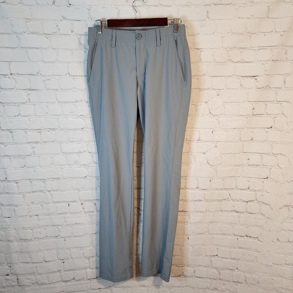 Men's Under Armour Gray Chino Pants, Size 30 X 34